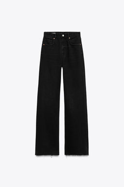 TRF WIDE-LEG HIGH-WAIST JEANS - Zara фото 16