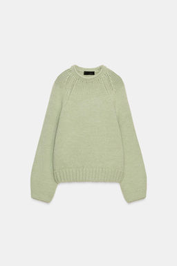 ASYMMETRIC HEM KNIT JUMPER - Zara фото 6