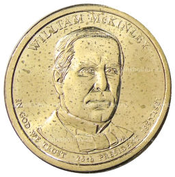 1 доллар 2013 года D США Уильям Мак-Кинли 25-й президент США