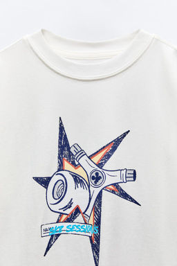 SKATE WHEEL T-SHIRT - Zara фото 3