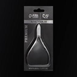 Кусачки маникюрные для кутикулы «Premium», двойная пружина, 10.6 см, длина лезвия-6 мм, на блистере