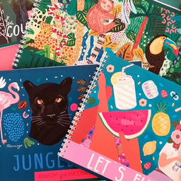 Светоч 48АЛГР4_2_3_9 Альбом для рисования, матовая ламинация, 100 г/м2 A4 29 х 20.5 см 48 л. 4 шт. на гребне 000277 Дивный мир