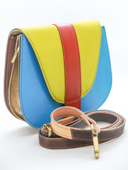 Сумка натуральная кожа через плечо №1121/23 - Ганг фото 3