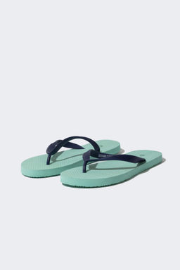 Erkek Duz Taban Suni Deri Parmak Aras? Terlik - Defacto фото 3