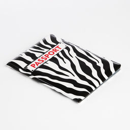 Обложка для паспорта, цвет чёрный/белый - Simaland фото 3