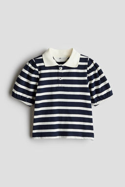 Polo con manga puffy