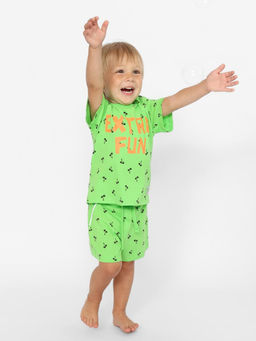 CRB wear/CSBB 63855-37-416 Футболка для мальчика,зеленый/Ex.Cherubino  фото 2