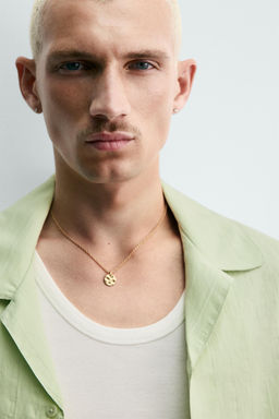 CAMISA FLUIDA RELAXED FIT EFECTO IRREGULAR / verde lavado - Zara фото 5