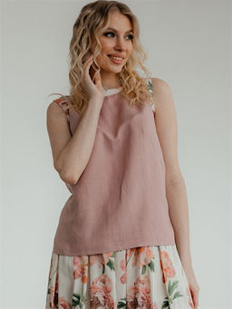 Льняная майка - Волтри фото 14