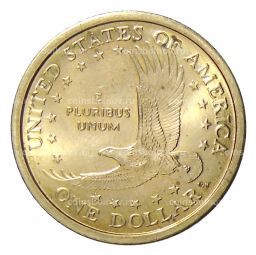 Монета 1 доллар 2000 года P США Сакагавея  Парящий Орел