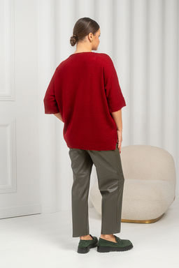 Джемпер Д-207 бордо - Angelika фото 12