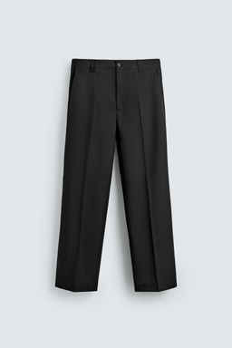 PLEATED STRAIGHT-LEG TROUSERS - Zara фото 6
