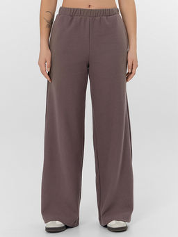 Комплект женский коричневый: джемпер и брюки - Mark formelle фото 4