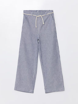 Beli Lastikli Wideleg K?z ?ocuk Pantolon