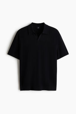 Polo en mezcla de seda Regular Fit - H&m фото 4