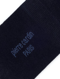 Erkek Lacivert D_z Babet _orap