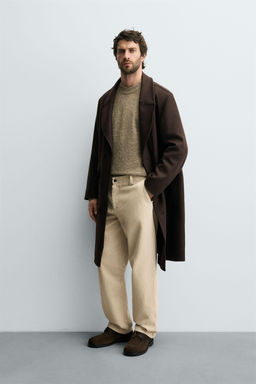 REGULAR FIT CORDUROY TROUSERS - Zara фото 4