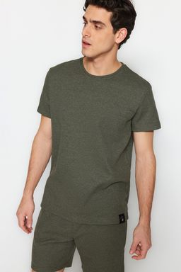 TRENDYOL MAN Siyah Regular Fit Sortlu Pijama Tak?m? TMNSS23PT00036 - Trendyolmilla фото 5