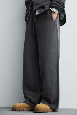 WASHED JOGGER TROUSERS - Zara фото 4