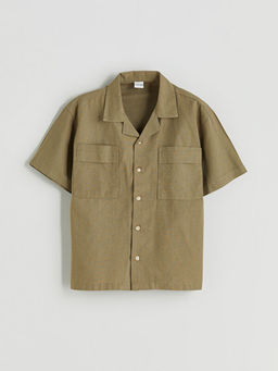 Keten Kar???ml? Erkek ?ocuk G?mlek