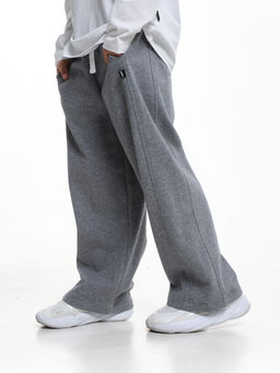 Брюки для мальчика 22-2079 т.серый меланж