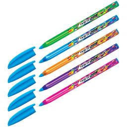 Цена за 2 шт. Ручка шар. Berlingo "Triangle 100Т Elements" (CBp_07116) на масляной основе, синяя, 0.7мм, трехгранный корпус