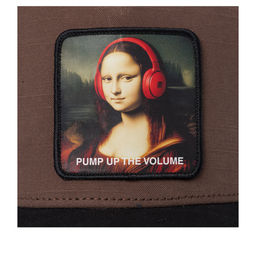 Бейсболка CAPSLAB арт. CL/FAM/1/PCT/MON Premium Pump Up The Volume (brown)