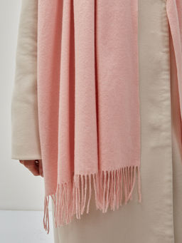 В составе шерсть и кашемир! теплый двусторонний палантин - Tantino фото 3