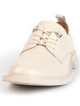 03-HP9956M BEIGE Полуботинки женские (натуральная кожа)