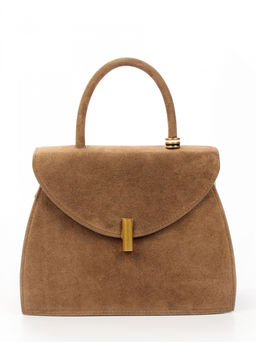 LACCOMA сумка АМ2236-2Ф-коричневый натуральная замша кожа