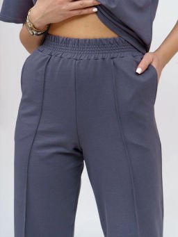 Костюм женский, цвет серый