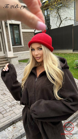 Шапка женская трикотажная - Bruno фото 3