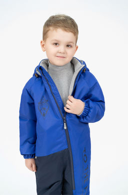 Комбинезон демисезонный синий