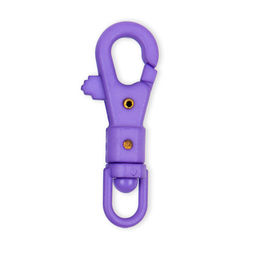 Фурнитура сумочная пластик GHB004 Карабин Gamma ( 14 мм) 10 шт. №09 фиолетовый