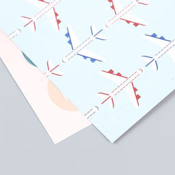 Цена за 5 шт. Двусторонняя бумага для скрапбукинга «Арт Узор. Транспорт», 180 г/м², 30.5×32 см