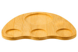 Набор 4 пр.-20*17*9 см Веточки-цветочки Сахарница+Вазочка под зуб.и набор для спец.2 пр.на бам.под - Elan gallery фото 9