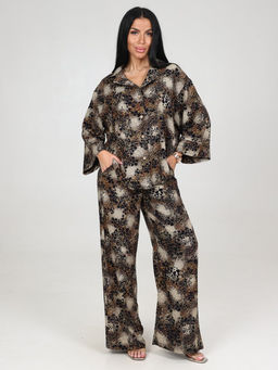 775 ЖЕНСКИЙ КОСТЮМ (брюки) (Черный)