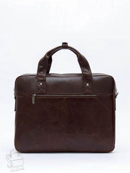 Портфель мужской кожаный 815XXL brown Fuzhiniao