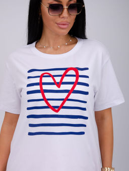 Костюм "Море 3" красный, трикотаж