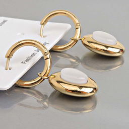 Серьги с замком кольцо арт. 13 3644 (id 276572) - Rada фото 2