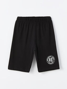 Bisiklet Yaka Dragon Ball Bask?l? Erkek ?ocuk ?ortlu Pijama Tak?m? - Waikiki фото 3