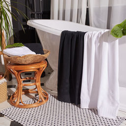 Полотенце махровое LoveLife Square 50х90 см, цвет белый, 100% хлопок, 380 гр/м2  фото 7