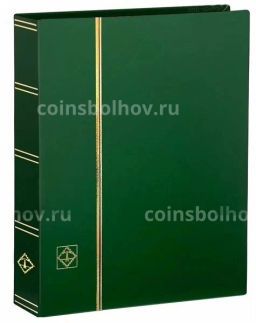 Альбом для марок на 32 страницы Einsteckbuch BASIC S32/5 Зеленый LEUCHTTURM 339366