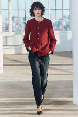 ZW COLLECTION BUTTON BLAZER