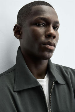 REGULAR FIT OVERSHIRT - Zara фото 5