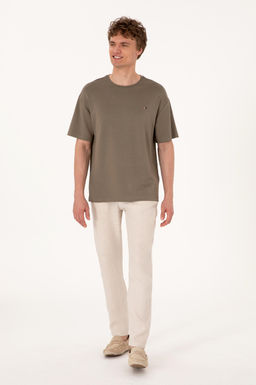 Erkek Comfort Fit Bisiklet Yaka Vizon Ti__rt Sepette S_rpriz _ndirim - U.s. polo assn фото 4