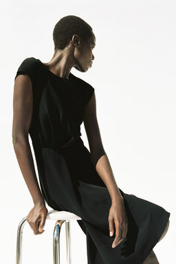 Vestido drapeado