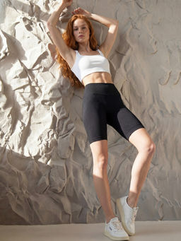 Велосипедки женские черного цвета 238_1Ch - Mtforce фото 4