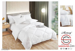 Постельное белье с готовым одеялом из сатина