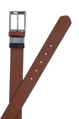 Erkek Lacivert Kemer Sepette S_rpriz _ndirim